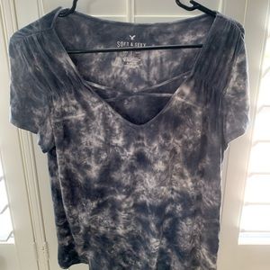 American eagle tie dye shirt